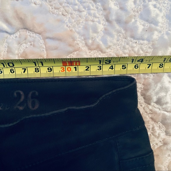 J. Crew | Toothpick Moto | Black | 26 | NWT - Picture 4 of 5